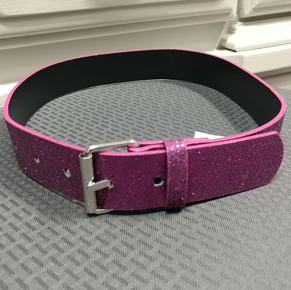 Children's Place Little Girls Belt 4-7 Pink Sparkle